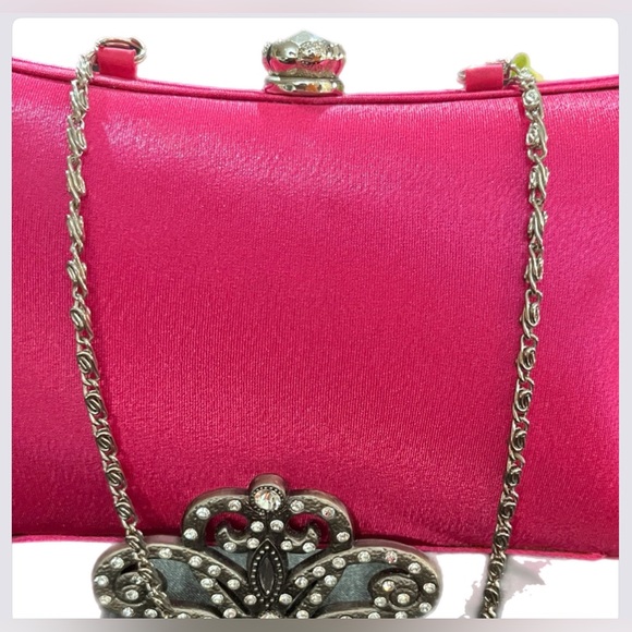 Hot Pink Evening Bag - Picture 3 of 12
